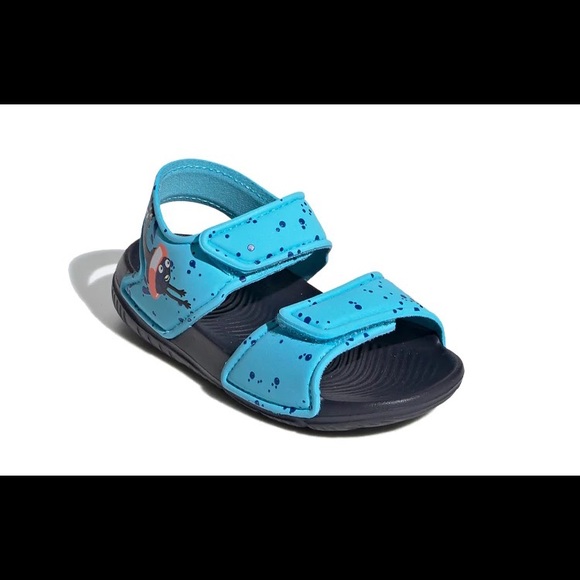 NWT KIDS ADIDAS ALTASWIM BLUE SANDALS - Picture 6 of 6